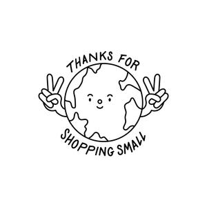 Thanks for Shopping Small Stamp [Earth] Cheap Sale Marketable