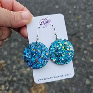 Holo Blue Large Round Outlet Excellent