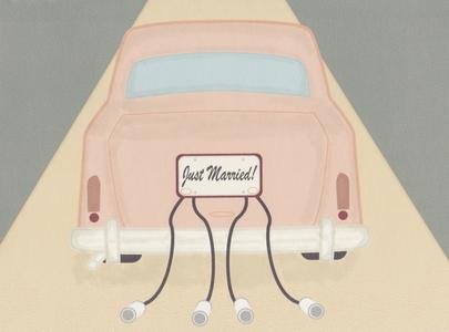 Just Married Wedding Card no. 1 Explore