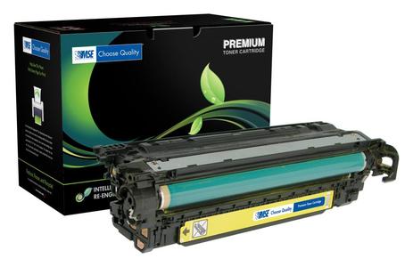 MSE Remanufactured Extended Yield Yellow Toner Cartridge for HP CE252A (HP 504A) New Styles For Sale