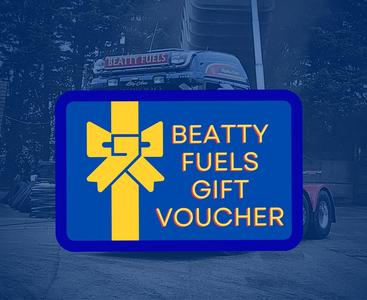 Beatty Fuels Gift Voucher View For Sale