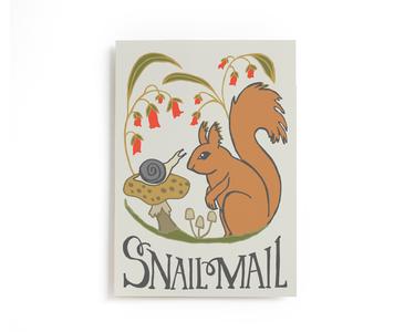 Snail Mail Forest Animal Postcard Buy Cheap Extremely