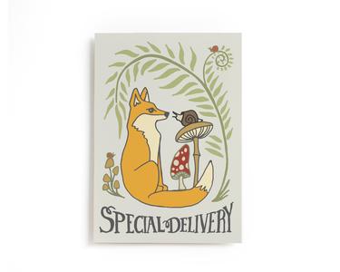 Special Delivery Forest Animal Postcard Pick A Best