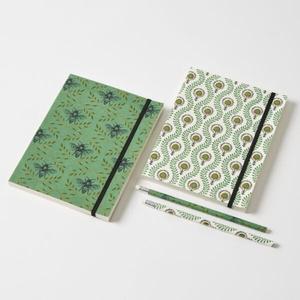 Bee 80 Page Set of 2 Notebooks with Pencils Sale Geniue Stockist