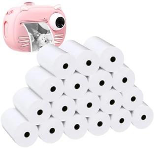 18 Rolls Kids Instant Camera Refill Print Paper,Instant Camera Thermal Paper Photo Printer Fit for Most Kids Instant Camera Refills Paper,Camera Paper for Kidizoom Print Camera Paper Refill Cheap Excellent