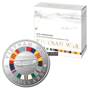 $2 2023 Vietnam War Coloured Silver Proof Buy Cheap Buy