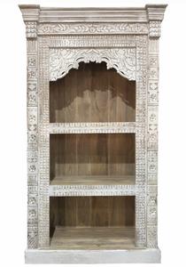 Hand Carved Indian Mehrab Bookcase Display Cheapest Pice For Sale