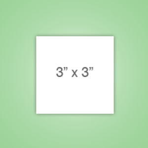 3" x 3" Flat Card Sale Exclusive