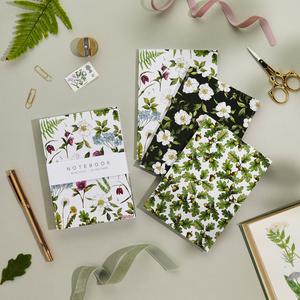'Cottage Garden' Collection - A6 Set of 3 Notebooks Cheap Sale Choice