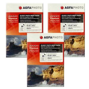 AgfaPhoto Inkjet Glossy Photo Paper 240gsm 4R Pack of 3 Release Dates