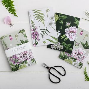 'Summer Garden' Collection - A6 Set of 3 Notebooks Clearance Pre Order