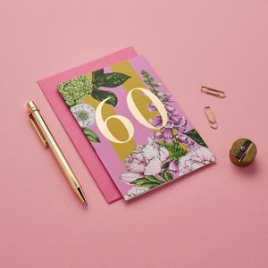 Age Milestone Collection - 60 - Birthday Card Sale How Much