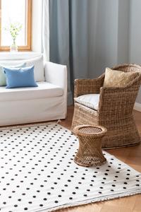 PALLO CARPET by Tikau (Black dots) Clearance Reliable