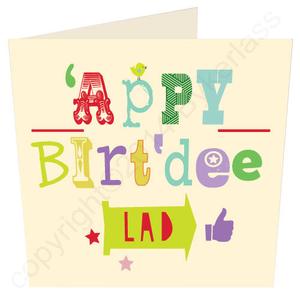 'Appy Birt'dee Lad - Scouse Birthday Card (SS9) Sale Release Dates