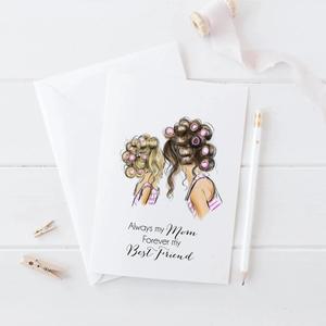 A Girl Always Needs Her Mom(Card) 2025 Unisex