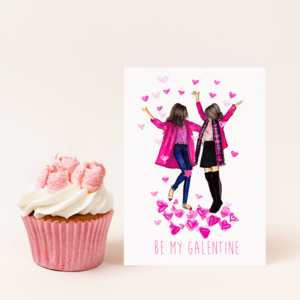 Be My Galentine (Brunettes) Card 2025 Cheap Pice