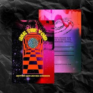 Ask the Void Scratch Off Fortune Card Top Quality Cheap Pice