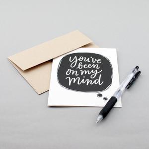 GREETING CARD // You've Been on My Mind Discount Collections