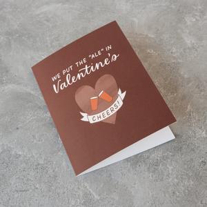 GREETING CARD // We put the ale in Valentines Footlocker Online