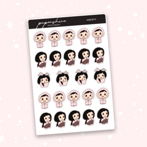 Anxiety Nana Stickers Outlet Finishline
