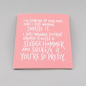 GREETING CARD // You're So Pretty Discount Pay With Paypal