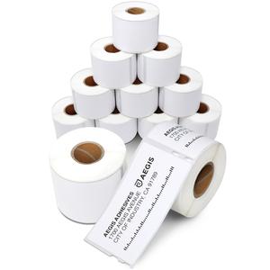 Aegis - Compatible Direct Thermal Labels Replacement for DYMO 30323 (2-1/8" X 4") Shipping & Postage - Use with Labelwriter 450, 450 Turbo, 4XL Printers (12 Rolls) Cheap Sale 100% Original