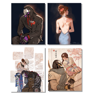 OW- D.Va and Ramattra postcards Cheap Online