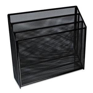 UNIVERSAL OFFICE PRODUCTS, Mesh Three-Tier Organizer, Black Discount Sast