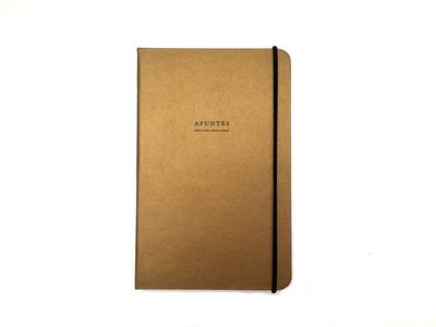 APUNTES Dorado Hard Cover Free Shipping Low Pice