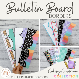 Bulletin Board Borders - Cutesy Classroom Cheap Sale Geniue Stockist