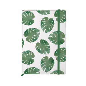 Monstera Green Elastic Journal Big Discount Online