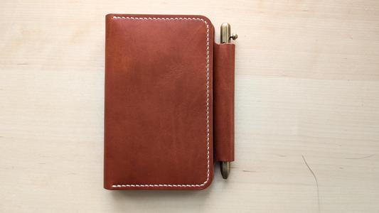 English Tan Dublin Deluxe Leather Field Notes Journal Clearance Deals