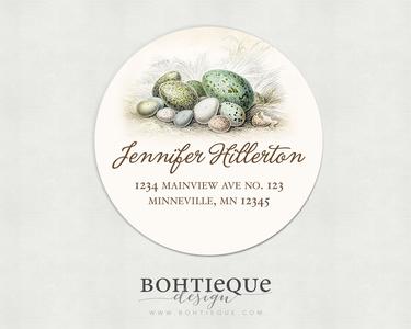 Easter Egg Return Address Label Cost Cheap Pice