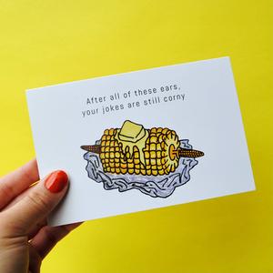Corny Father's Day Card Free Shipping Perfect