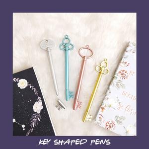 Set Of 4 Key Shaped Pens Purchase For Sale