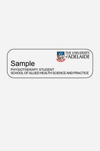 Physiotherapy student badge Newest For Sale
