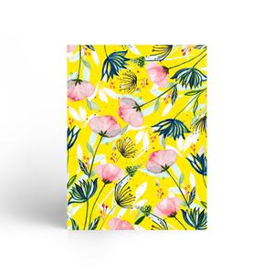 Floral Field Notebook-Yellow Footlocker Online