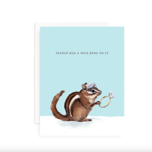 Fiance has a Nice Ring to It Card Buy Cheap Clearance Store