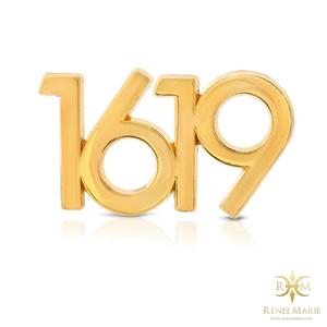 1619 Lapel Pin (Geo) Free Shipping Largest Supplier