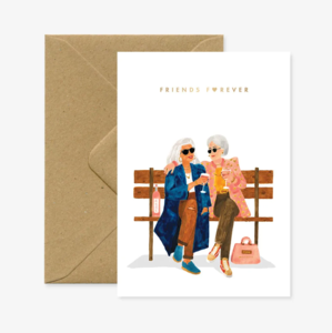 Greeting Card - Friends Forever Clearance 2025 Unisex