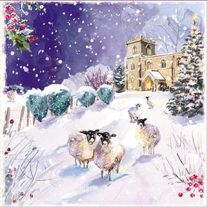 Christmas Christmas churchyard L2427 Best Sale Online