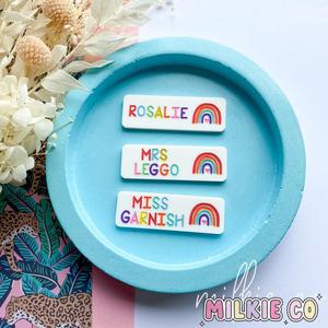 Rainbow Name Badge (Paint Fill) Online Online Cheap Online