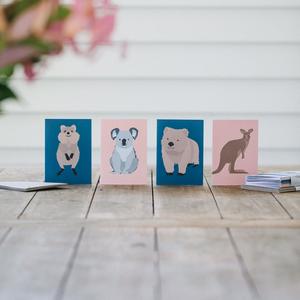 Greeting Card Set - Australian Marsupials 12 Pack Outlet Online Shop