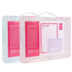 Deli Document Box File with Handle A4 35mm E5702 Discount Sale Online