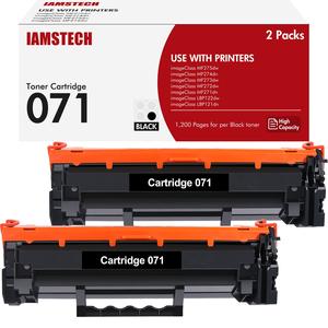 071 071H Toner Cartridge with Chip Compatible for Canon CRG-071 CRG-071H i-SENSYS LBP122dw MF272dw MF273dw MF275dw MF274dn MF271dn LBP121dn Printer (Black,2-Pack) Cheap Shop