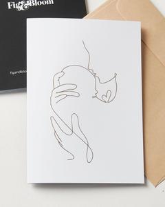 Baby Mamma Greeting Card Original Cheap Pice