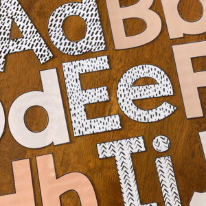 B W NEUTRALS Lettering Pack Buy Cheap Low Shipping Fee