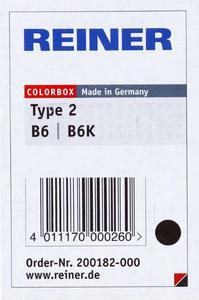 Reiner B6K -mustetyyny In China Cheap Pice