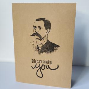 "This is Me Missing You" Gentlemen | Handmade Card Clearance Online Online