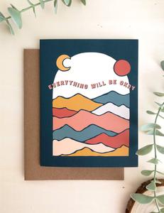 Greeting Card | Everything Will Be Okay For Cheap Sale Online